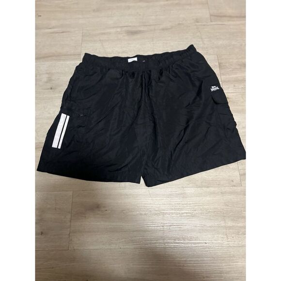 Lonsdale Mens 4XL‎ Black Swim Shorts England Punk Oi! - Picture 1 of 8